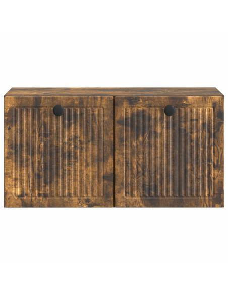 Mobile Porta TV da Muro Rovere Fumo 59,5 x 31 x 30 cm