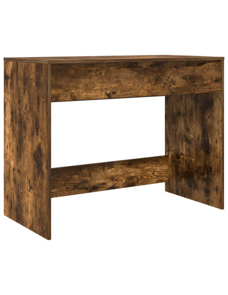 Scrivania con cassetto Quercia Affumicata 100 x 50 x 78 cm