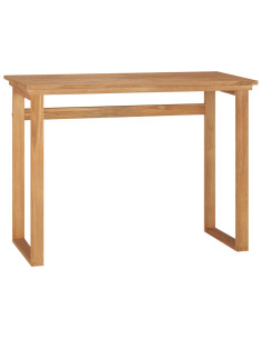 Scrivania 100x45x75 cm in Legno Massello di Teak 2