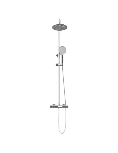 Set di Sistema Doccia Termostatico Cromo 27 x 43,5 x 83 cm