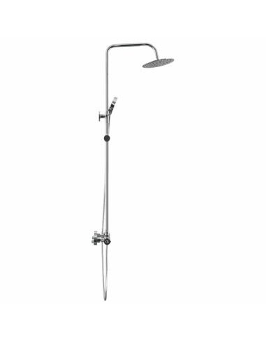 Set di Sistema Doccia Termostatico Cromo 27 x 43,5 x 83 cm