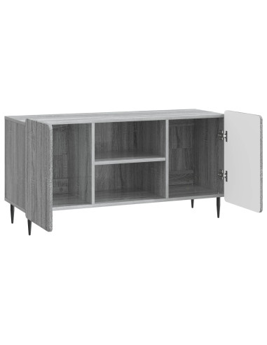 Mobile TV Grigio Sonoma 102 x 34,5 x 52 cm Legno ingegnerizzato