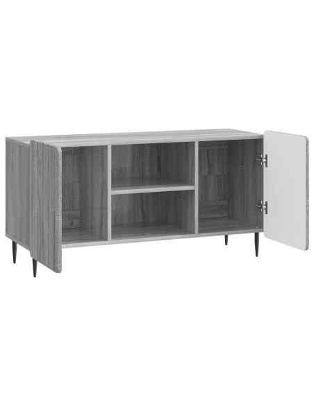 Mobile TV Grigio Sonoma 102 x 34,5 x 52 cm Legno ingegnerizzato