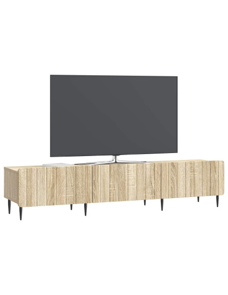 Mobile TV Rovere Sonoma 147 x 34,5 x 32 cm Legno ingegnerizzato