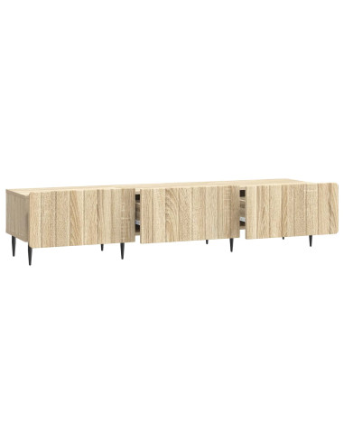 Mobile TV Rovere Sonoma 147 x 34,5 x 32 cm Legno ingegnerizzato