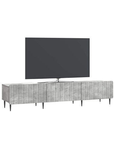 Mobile TV con cassetto Grigio Cemento 147 x 34,5 x 32 cm