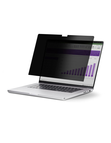 StarTech.com Filtro privacy per MacBook Pro 21/23 da 14", Privacy Screen Protector antiriflesso rimovibile e reversibile, pellic