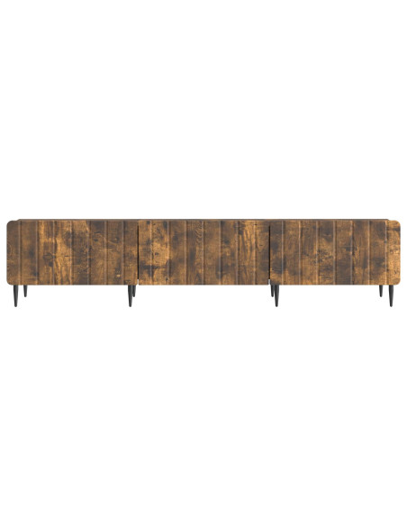Mobile TV Rovere Fumo 147 x 34,5 x 32 cm Legno ingegnerizzato