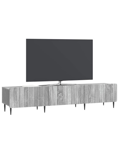 Mobile TV Grigio Sonoma 147 x 34,5 x 32 cm Legno ingegnerizzato