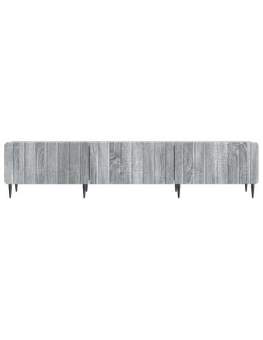 Mobile TV Grigio Sonoma 147 x 34,5 x 32 cm Legno ingegnerizzato