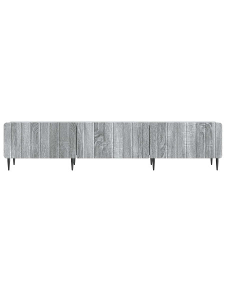Mobile TV Grigio Sonoma 147 x 34,5 x 32 cm Legno ingegnerizzato