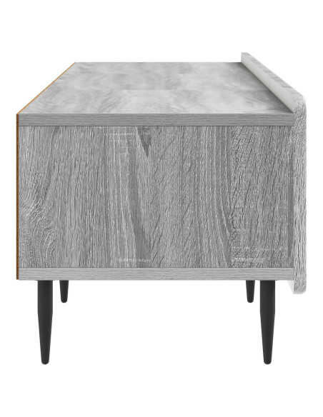 Mobile TV Grigio Sonoma 147 x 34,5 x 32 cm Legno ingegnerizzato