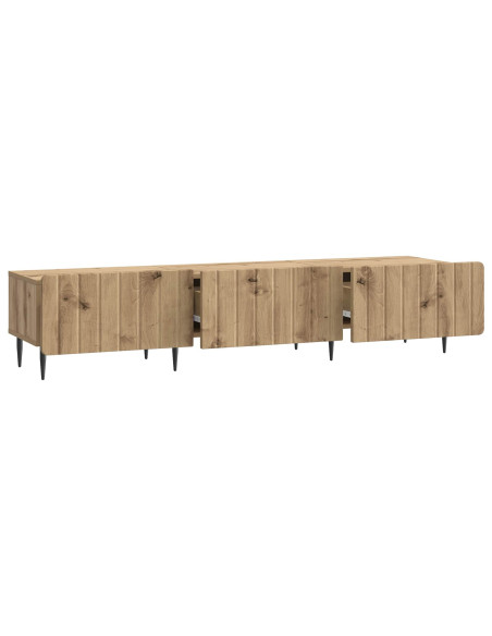 Mobile TV con cassetto Rovere Artigianale 147 x 34,5 x 32 cm