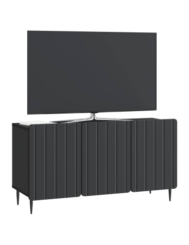 Mobile TV Nero 99 x 34,5 x 52 cm Legno ingegnerizzato
