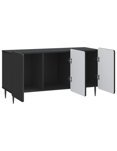 Mobile TV Nero 99 x 34,5 x 52 cm Legno ingegnerizzato