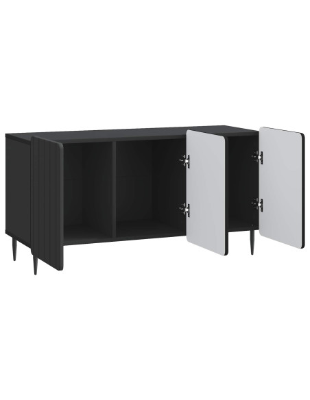Mobile TV Nero 99 x 34,5 x 52 cm Legno ingegnerizzato