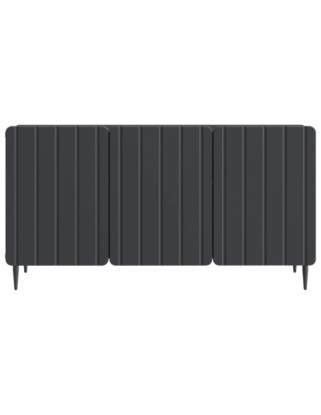 Mobile TV Nero 99 x 34,5 x 52 cm Legno ingegnerizzato