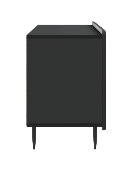 Mobile TV Nero 99 x 34,5 x 52 cm Legno ingegnerizzato