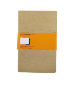 CF3CAHIERJOURNAL L KRAFTBROWN PLAIN 2