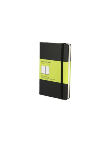 TACCUINO POCKET RIGIDO NERO PPBIANC