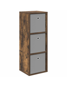 Credenza con cassetto Rovere fumé 30,5 x 27 x 84,5 cm 2
