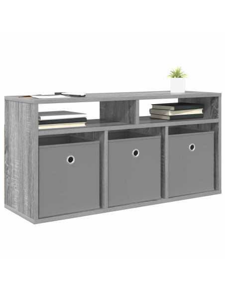 Lowboard con cassetto Grigio Sonoma 87 x 27,5 x 43 cm