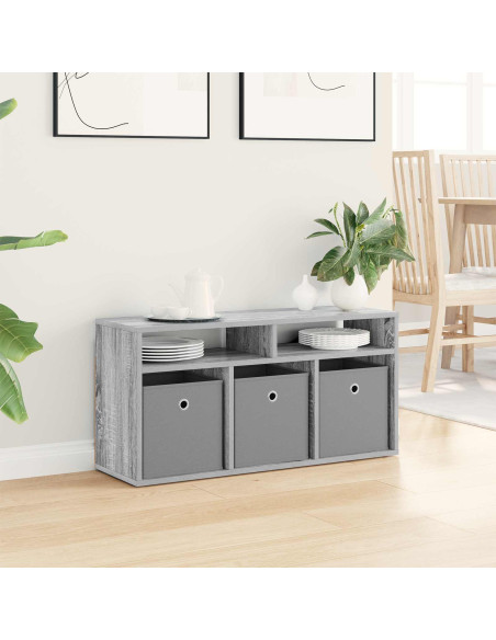 Lowboard con cassetto Grigio Sonoma 87 x 27,5 x 43 cm