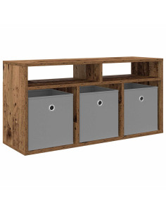 Lowboard con cassetto Legno vecchio 87 x 27,5 x 43 cm 2