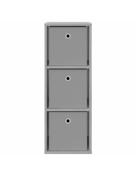 Credenza con cassetto Grigio Sonoma 30,5 x 27 x 84,5 cm
