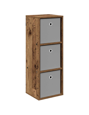 Credenza con cassetto Legno vecchio 30,5 x 27 x 84,5 cm