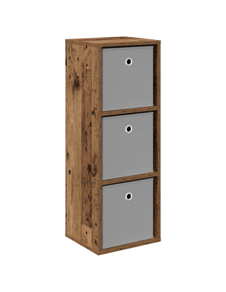 Credenza con cassetto Legno vecchio 30,5 x 27 x 84,5 cm