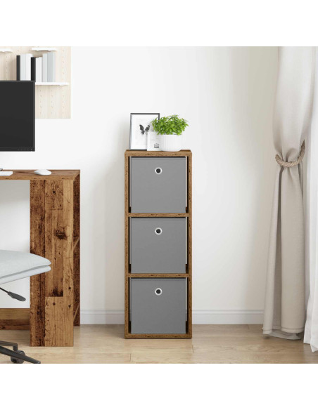 Credenza con cassetto Legno vecchio 30,5 x 27 x 84,5 cm