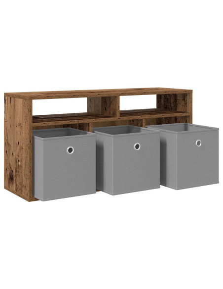 Lowboard con cassetto Legno vecchio 87 x 27,5 x 43 cm