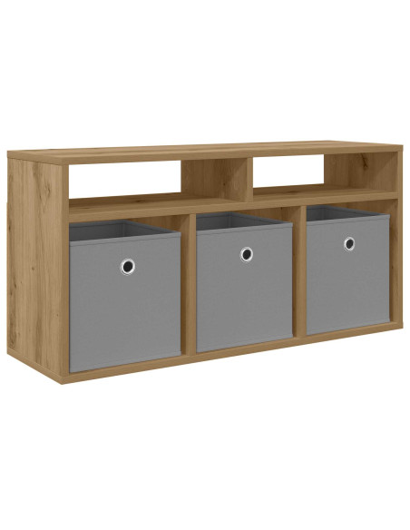 Lowboard con cassetto Rovere artigianale 87 x 27,5 x 43 cm