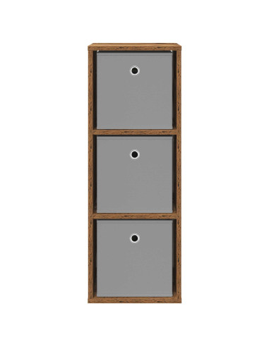 Credenza con cassetto Legno vecchio 30,5 x 27 x 84,5 cm