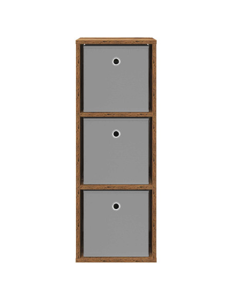 Credenza con cassetto Legno vecchio 30,5 x 27 x 84,5 cm