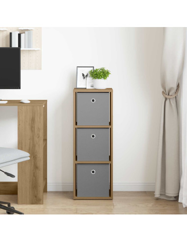 Credenza con cassetto Rovere artigianale 30,5 x 27 x 84,5 cm