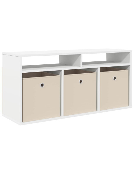 Lowboard con cassetto Bianco 102 x 32 x 48,5 cm