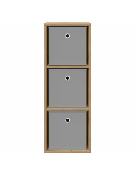 Credenza con cassetto Rovere artigianale 30,5 x 27 x 84,5 cm