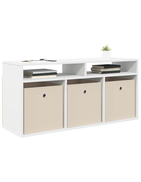 Lowboard con cassetto Bianco 102 x 32 x 48,5 cm