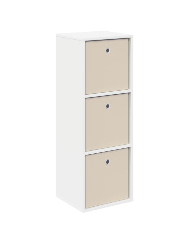 Credenza con cassetto Bianco 35 x 32 x 99,5 cm