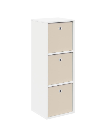 Credenza con cassetto Bianco 35 x 32 x 99,5 cm