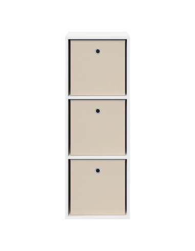 Credenza con cassetto Bianco 35 x 32 x 99,5 cm