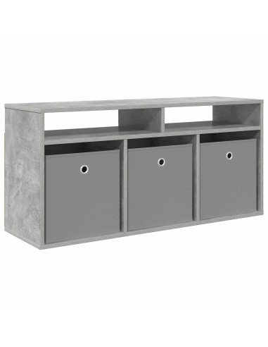 Lowboard con cassetto Grigio cemento 102 x 32 x 48,5 cm
