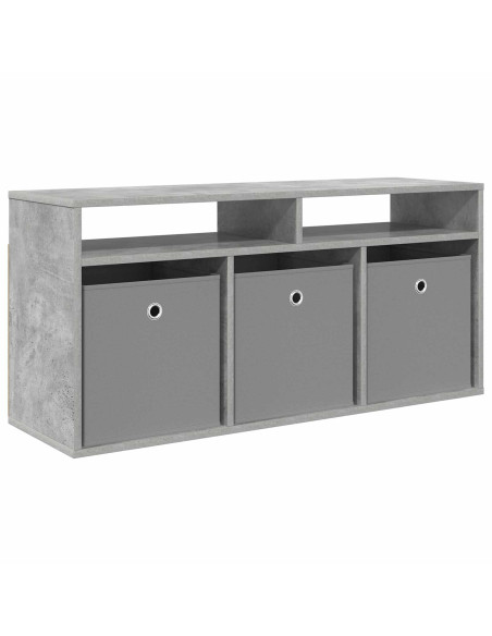 Lowboard con cassetto Grigio cemento 102 x 32 x 48,5 cm