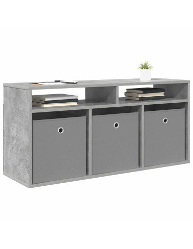 Lowboard con cassetto Grigio cemento 102 x 32 x 48,5 cm