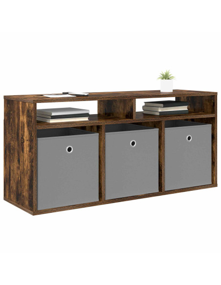 Lowboard con cassetto Rovere fumé 102 x 32 x 48,5 cm