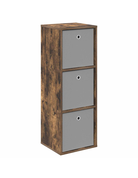 Credenza con cassetto Rovere fumé 35 x 32 x 99,5 cm