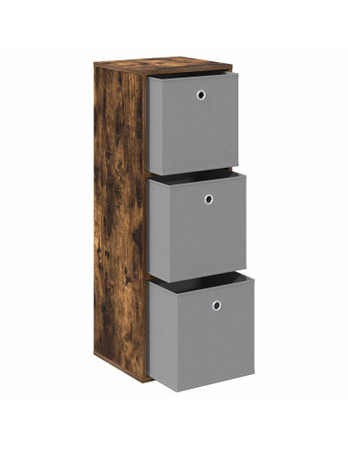 Credenza con cassetto Rovere fumé 35 x 32 x 99,5 cm