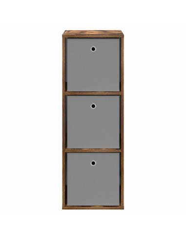 Credenza con cassetto Rovere fumé 35 x 32 x 99,5 cm